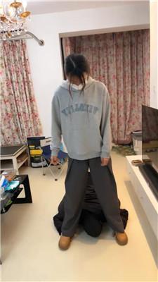 Da猫素人S-马丁靴踩/脚喂食双视角版 JS250302-21