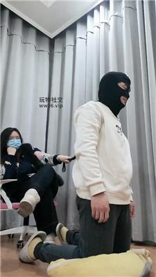 拽拽雪地靴臭棉袜气味辱/骑马鞭打 JS250112-34