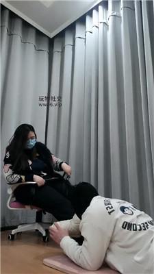 拽拽雪地靴臭棉袜气味辱/骑马鞭打 JS250112-34