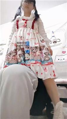 广东木木可爱洛丽塔脏鞋踩踏喂食 JS250112-29