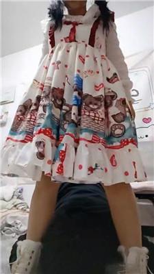 广东木木可爱洛丽塔脏鞋踩踏喂食 JS250112-29