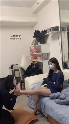 泡泡骑马踩踏/高跟玉足狂舔 JS250112-28