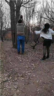 沐颜野外-捆绑树上重刑鞭打双视角版 JS250112-20