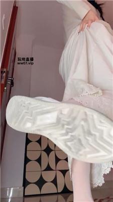 夏主口水白丝臭鞋底 250308-16