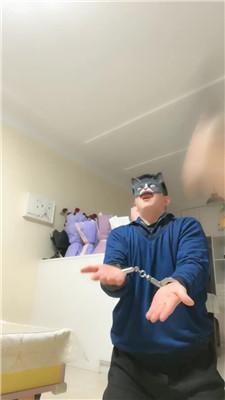 语阳手铐捆绑重度鞭打 JS250309-11