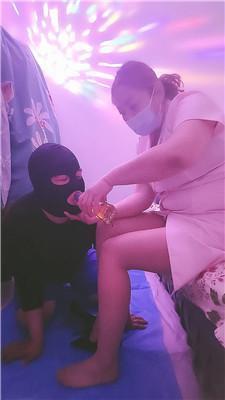 飒姐灌圣水/高跟恋足舔 JS250308-17