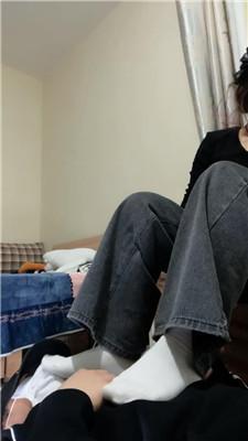 向晚原味棉袜捂脸窒息 JS250308-18