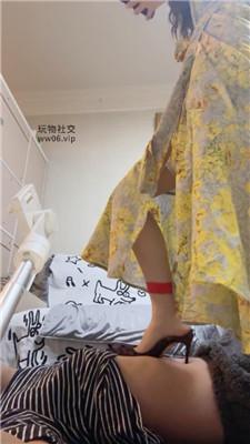 安安sama帆布鞋+高跟全体重踩踏 bf51003