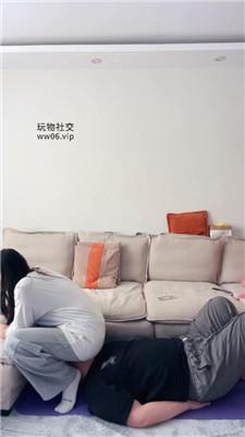 埋汰白袜脚踩健身教练 JS250304-8