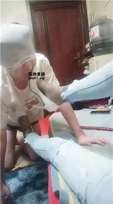 诺主高跟丝袜踢踹/牛仔裤坐脸/鞭打 JS250314-21