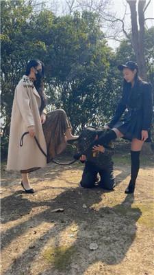 羽薇姐妹花户外暴揍跟踪狂双视角版 bf51521