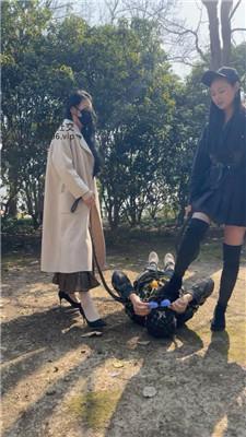 羽薇姐妹花户外暴揍跟踪狂双视角版 bf51521