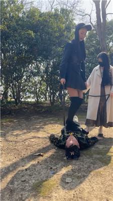 羽薇姐妹花户外暴揍跟踪狂双视角版 bf51521