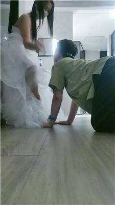 璃茉婚纱小主胯下绿帽奴 JS250323-28