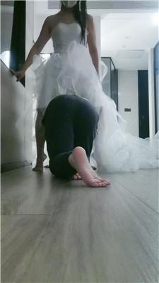 璃茉婚纱小主胯下绿帽奴 JS250323-28