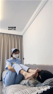 漫漫大人护士小姐姐用脚+圣水治疗 bf51623