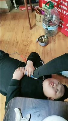 九创双S-囚禁狗笼-棉袜脚踩 JS250327-42