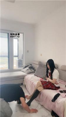 大成JK学院风-皮鞋及膝袜踩虐 JS250327-10