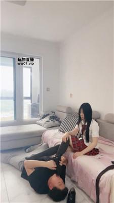 大成JK学院风-皮鞋及膝袜踩虐 JS250327-10