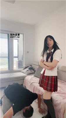 大成JK学院风-皮鞋及膝袜踩虐 JS250327-10