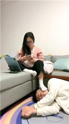 薇薇原味白袜脚玩圈养奴 JS250330-3