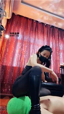 冷颜高跟长靴踩虐绿帽奴才 JS250329-5