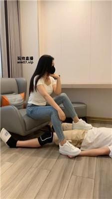 御清小白鞋踩踏-牛仔裤窒息双视角版 bf51814