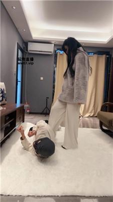 猴歌黑棉袜踩踏气味辱 JS250331-18