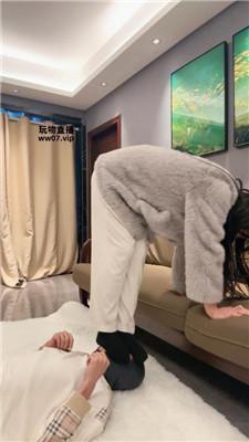 猴歌黑棉袜踩踏气味辱 JS250331-18