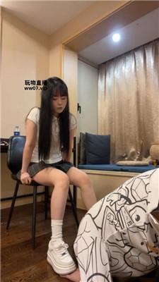 婉纱学生小主-小白鞋白袜踢踹踩 bf51881