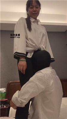 景花腿绞坐脸窒息-原味棉袜气味辱 JS250412-9