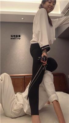 景花腿绞坐脸窒息-原味棉袜气味辱 JS250412-9