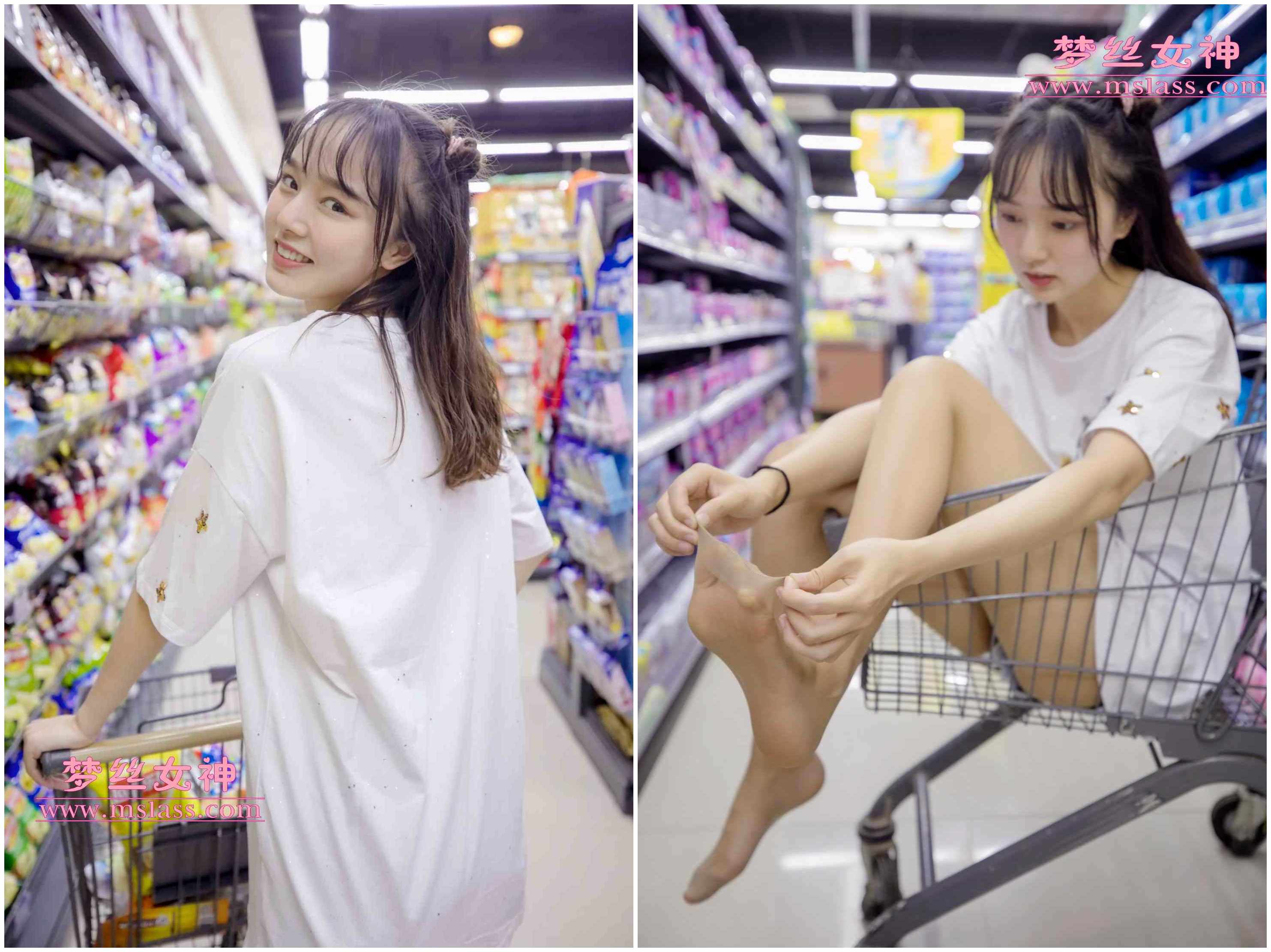 玥玥《超市的吃货少女》