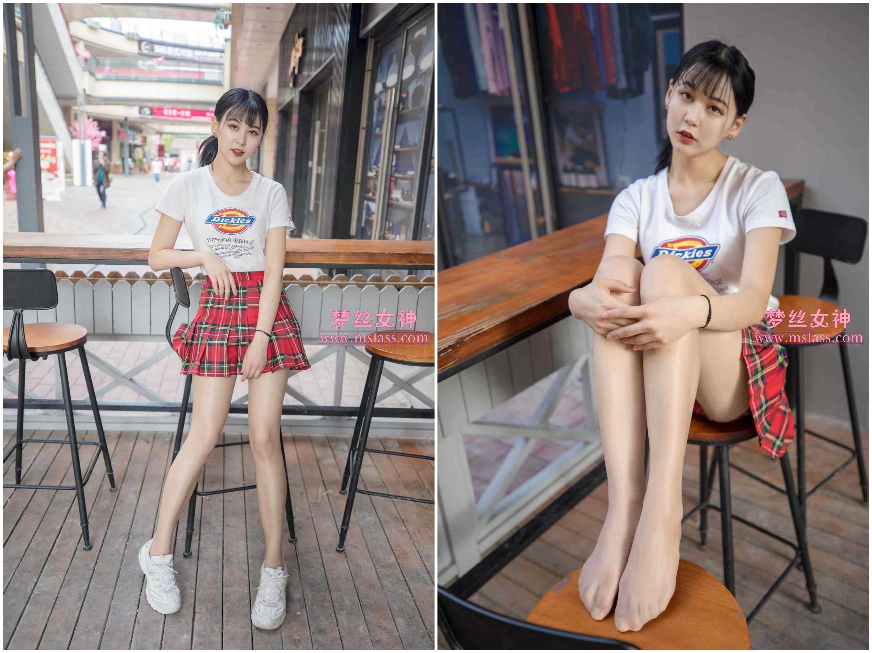 可岚《油光丝袜少女》