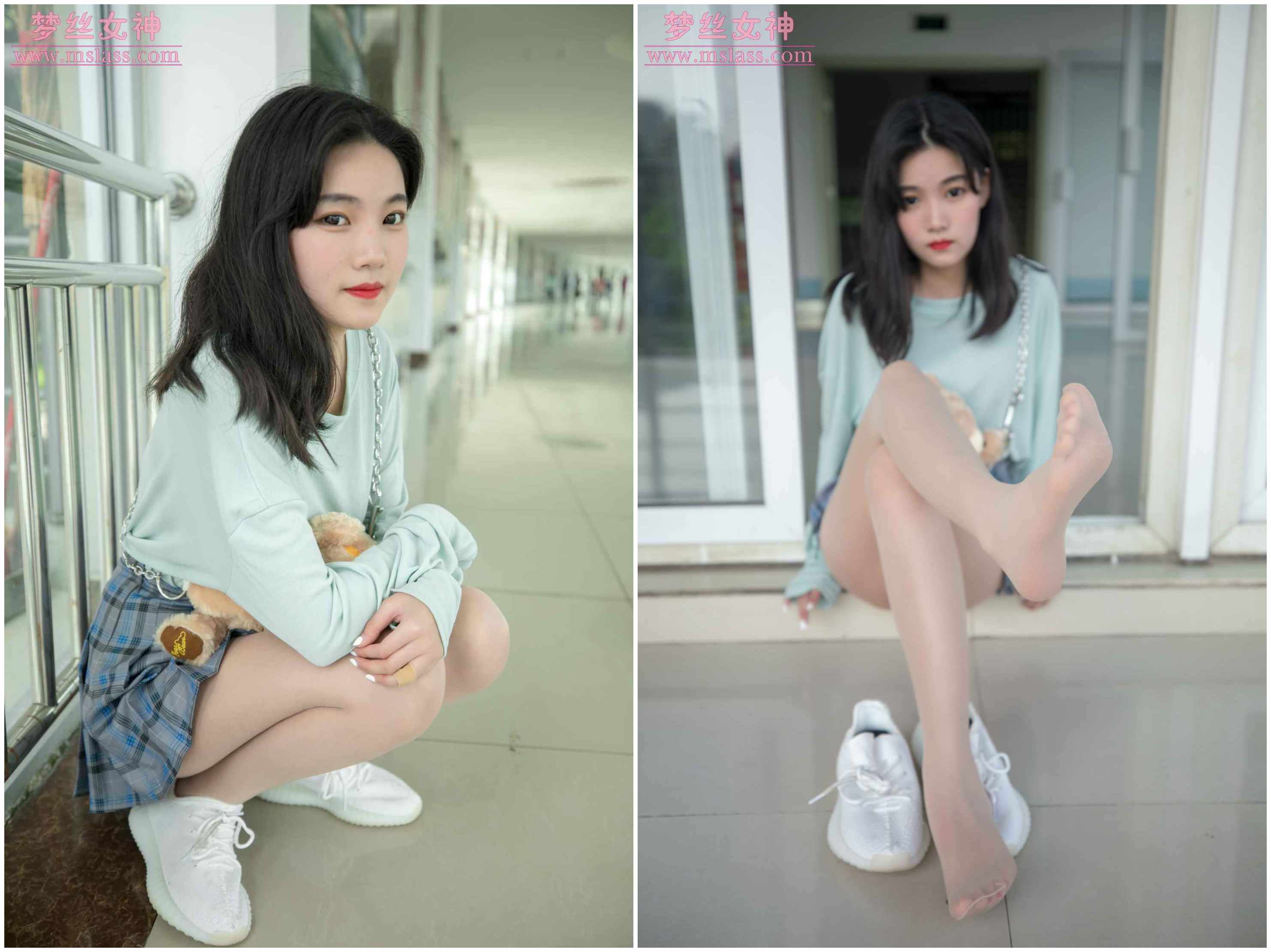 酥酥《恬静的小白鞋丝袜》