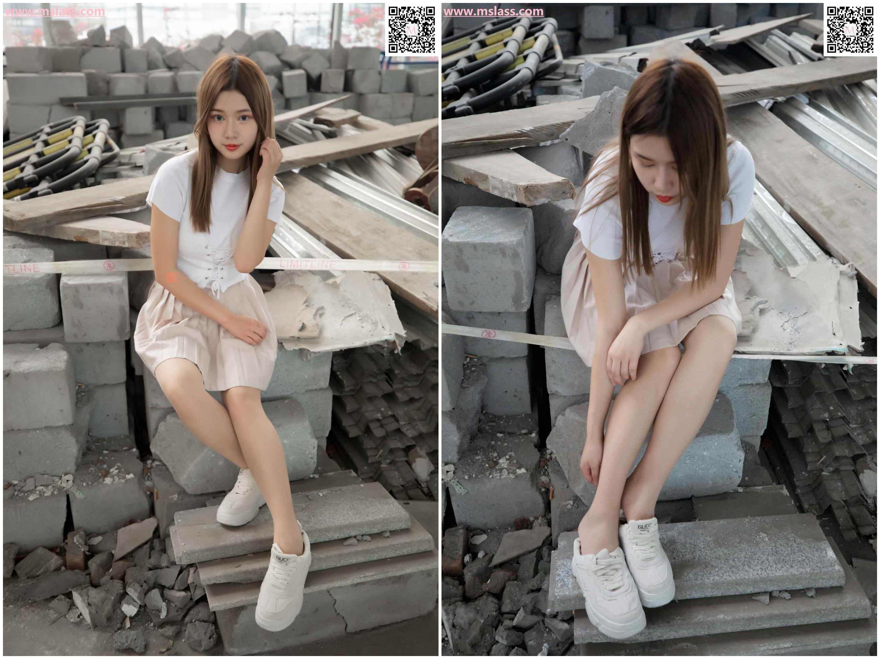 小除夕《废墟的小白鞋》