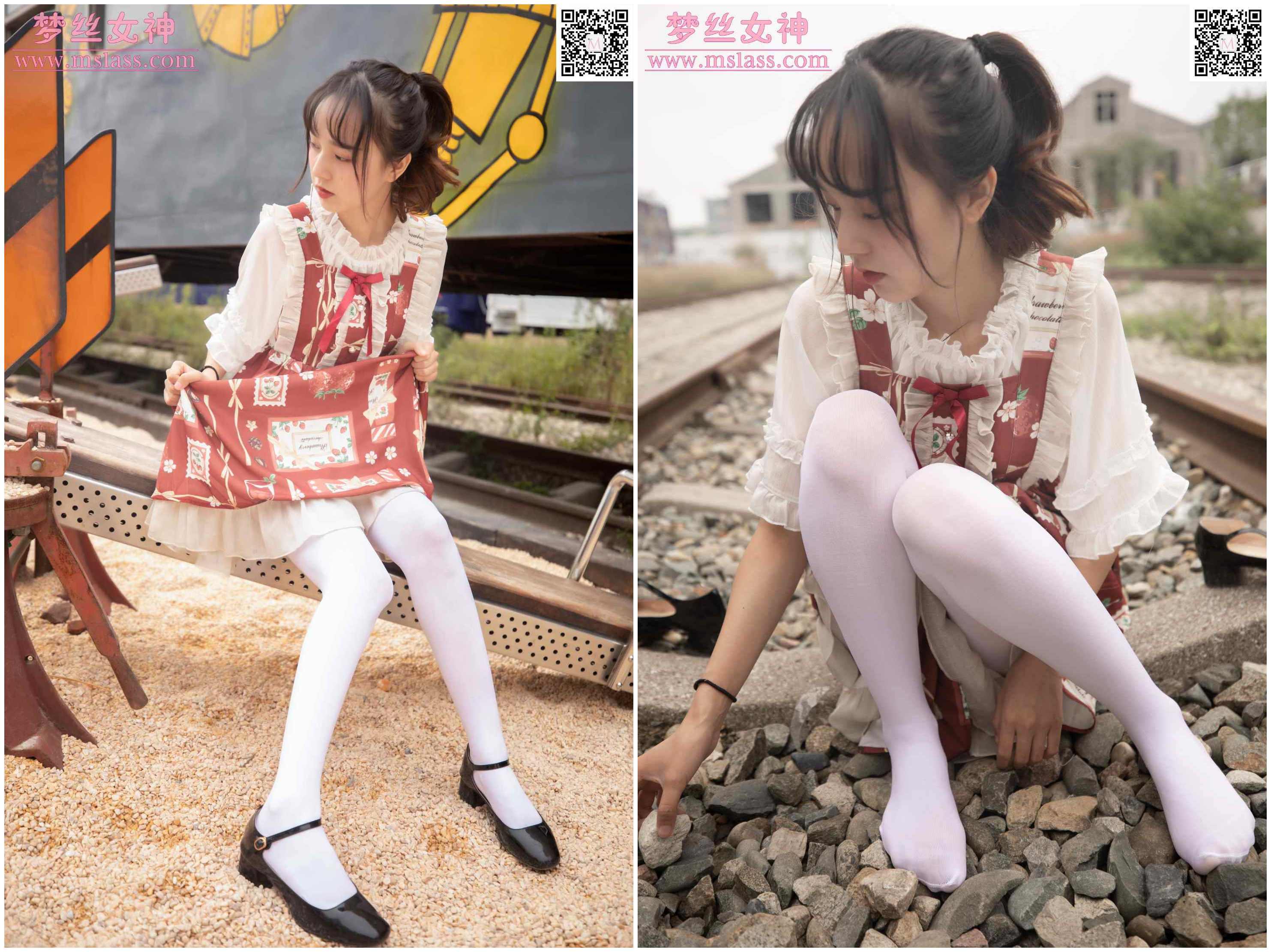 玥玥《白色洛丽塔》