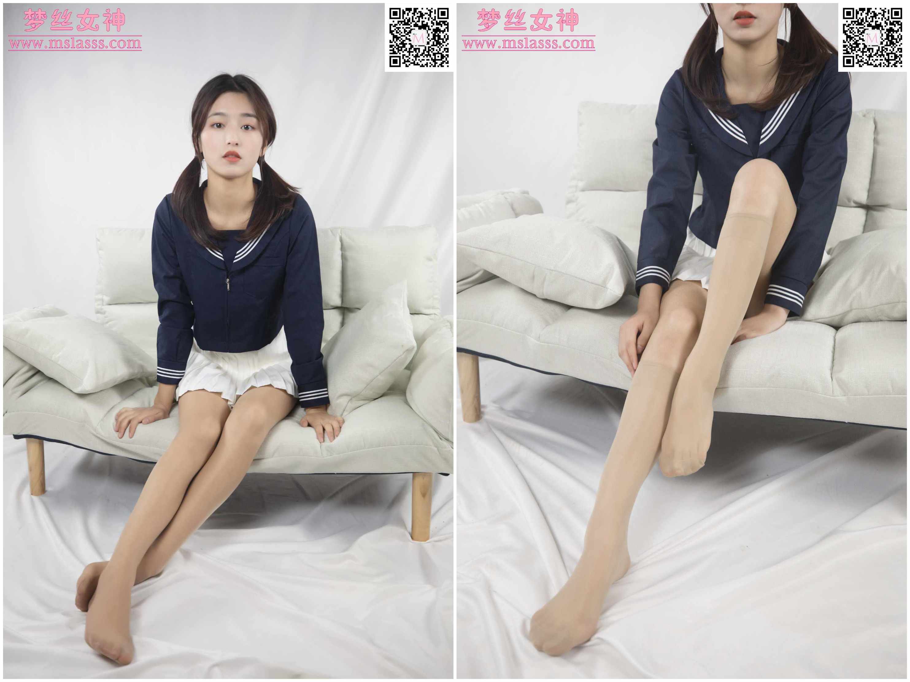 璇璇《9分颜值 长筒袜》