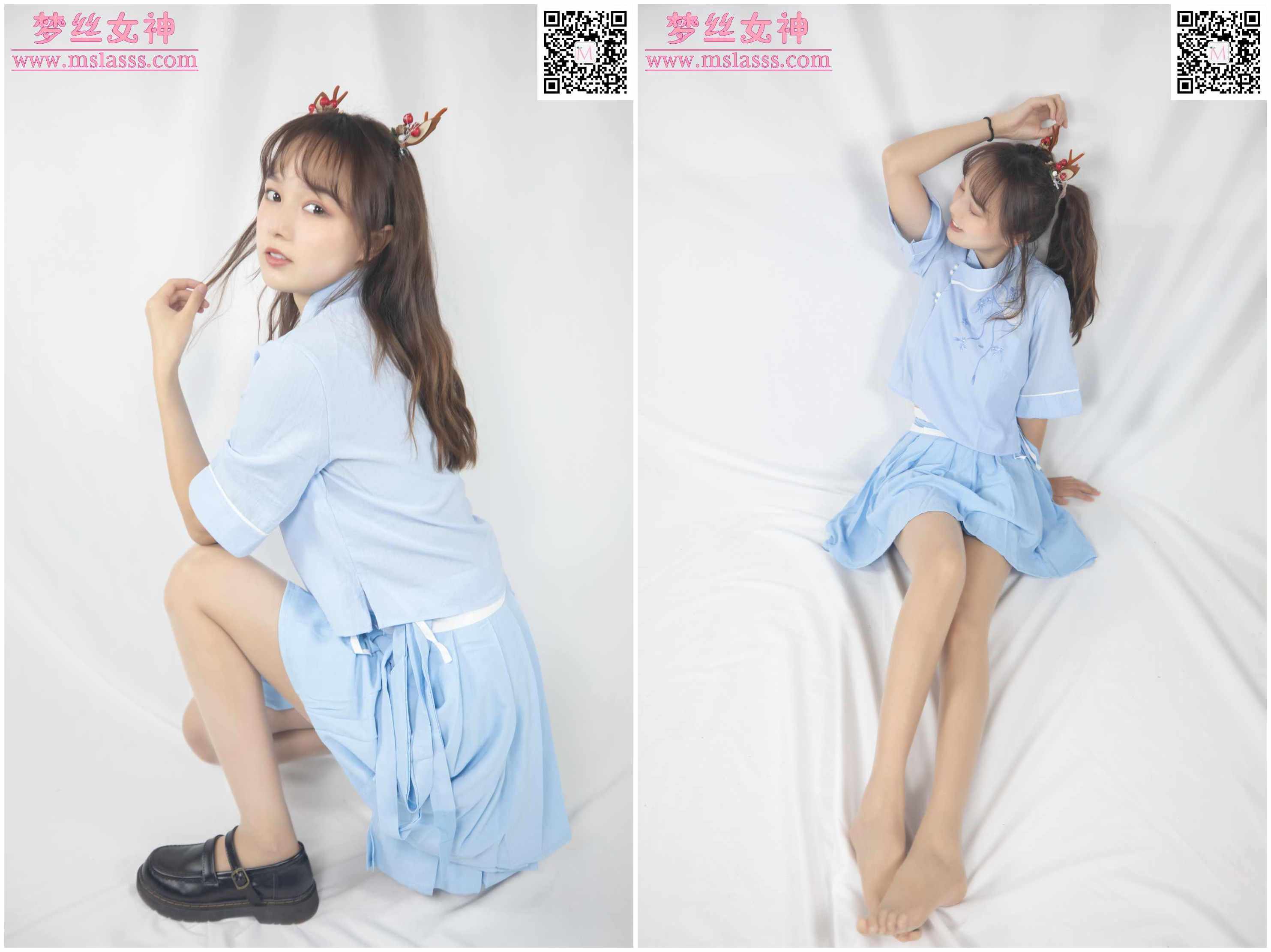 玥玥《蓝色仙女古装》