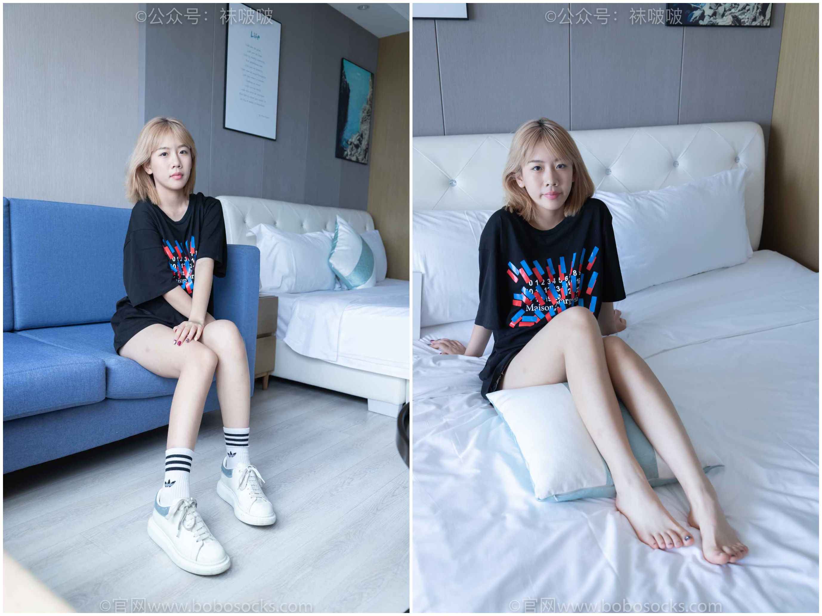 [袜啵啵]NO.003果冻-麦昆鞋、白色脏棉袜