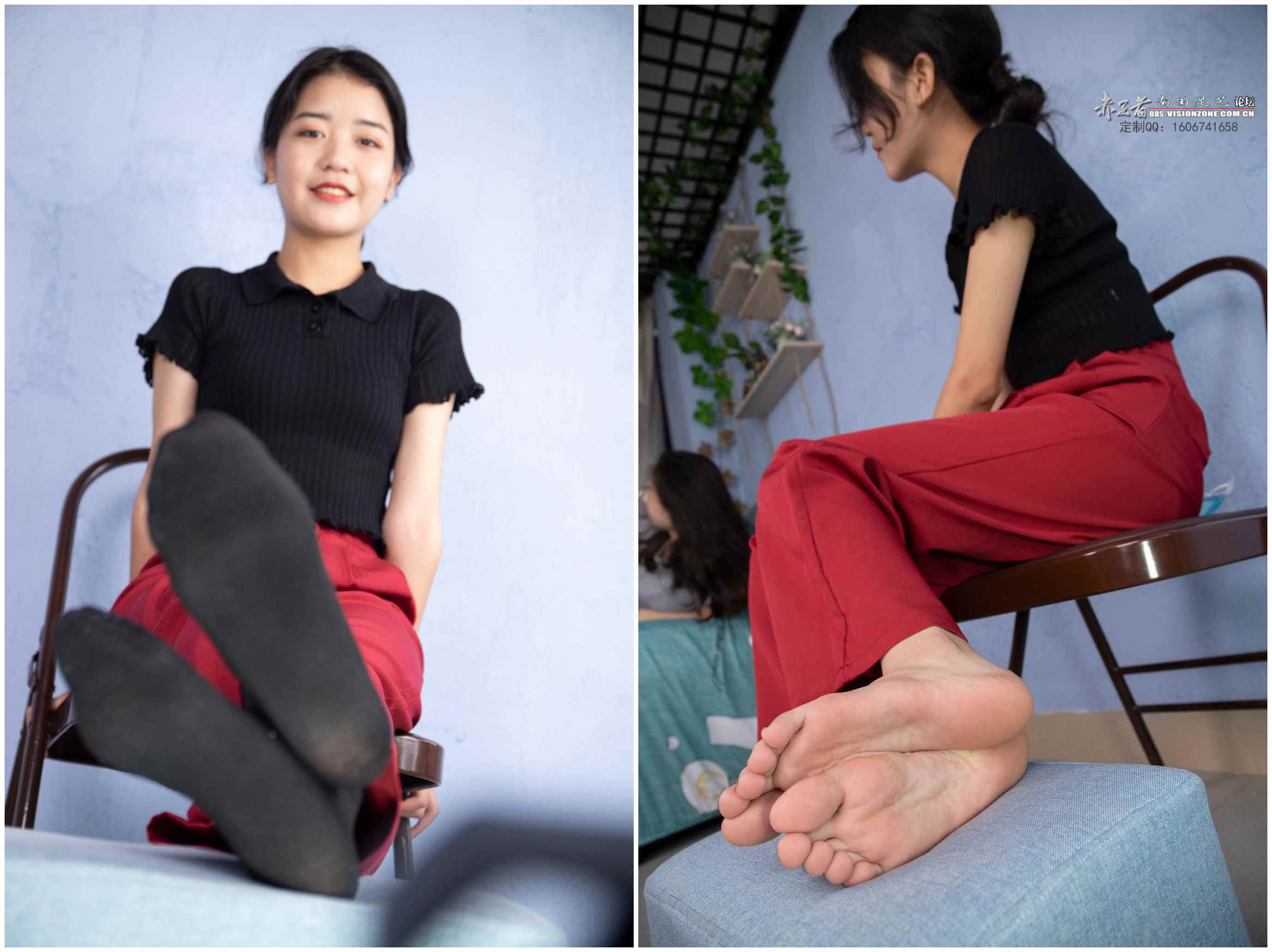 [南国足艺]13-气质美女小雨试镜，修长性感的美脚，脚型真漂亮，人美脚更美