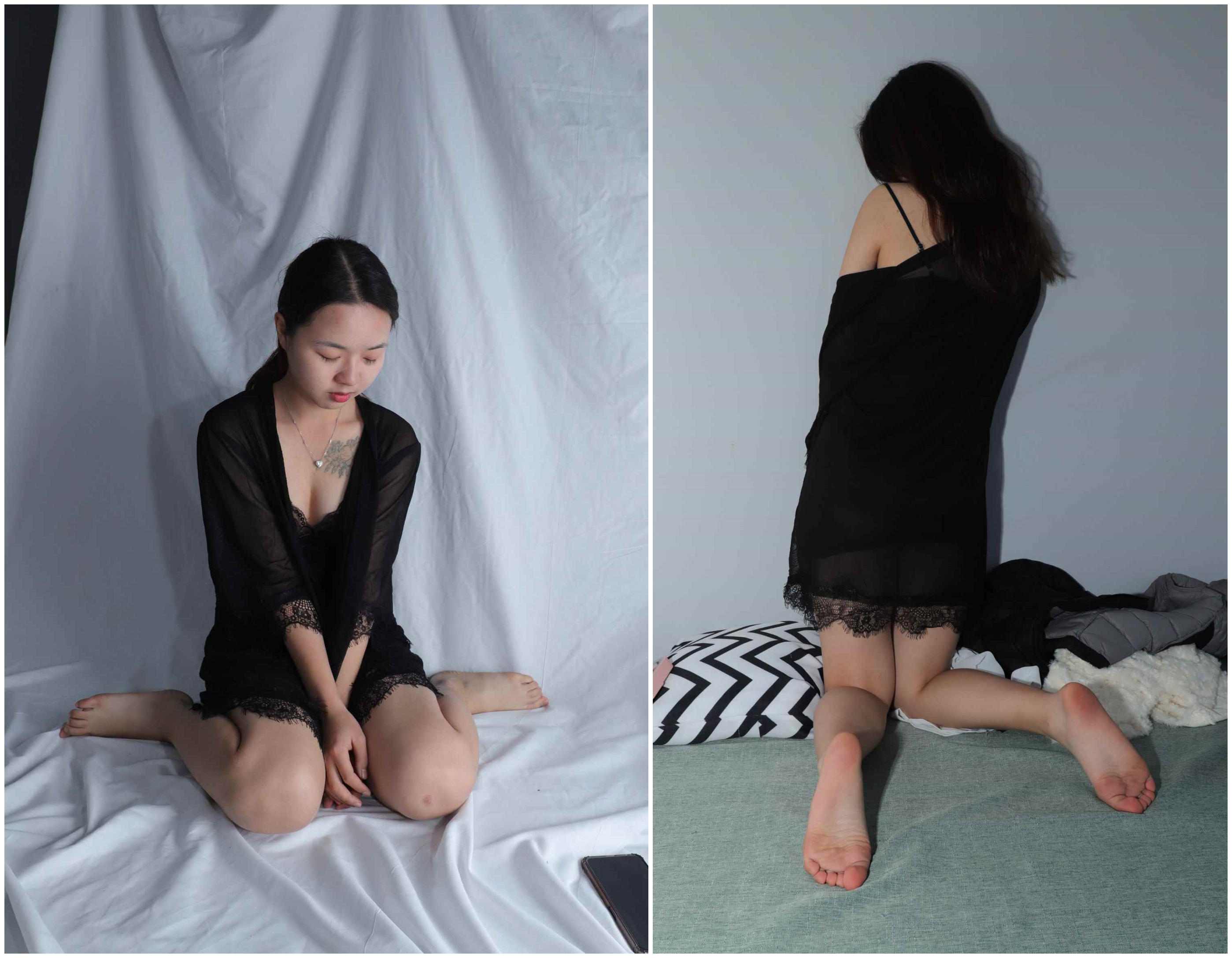 [Pary学生模拍]027 淇淇穿上调情装秀美脚