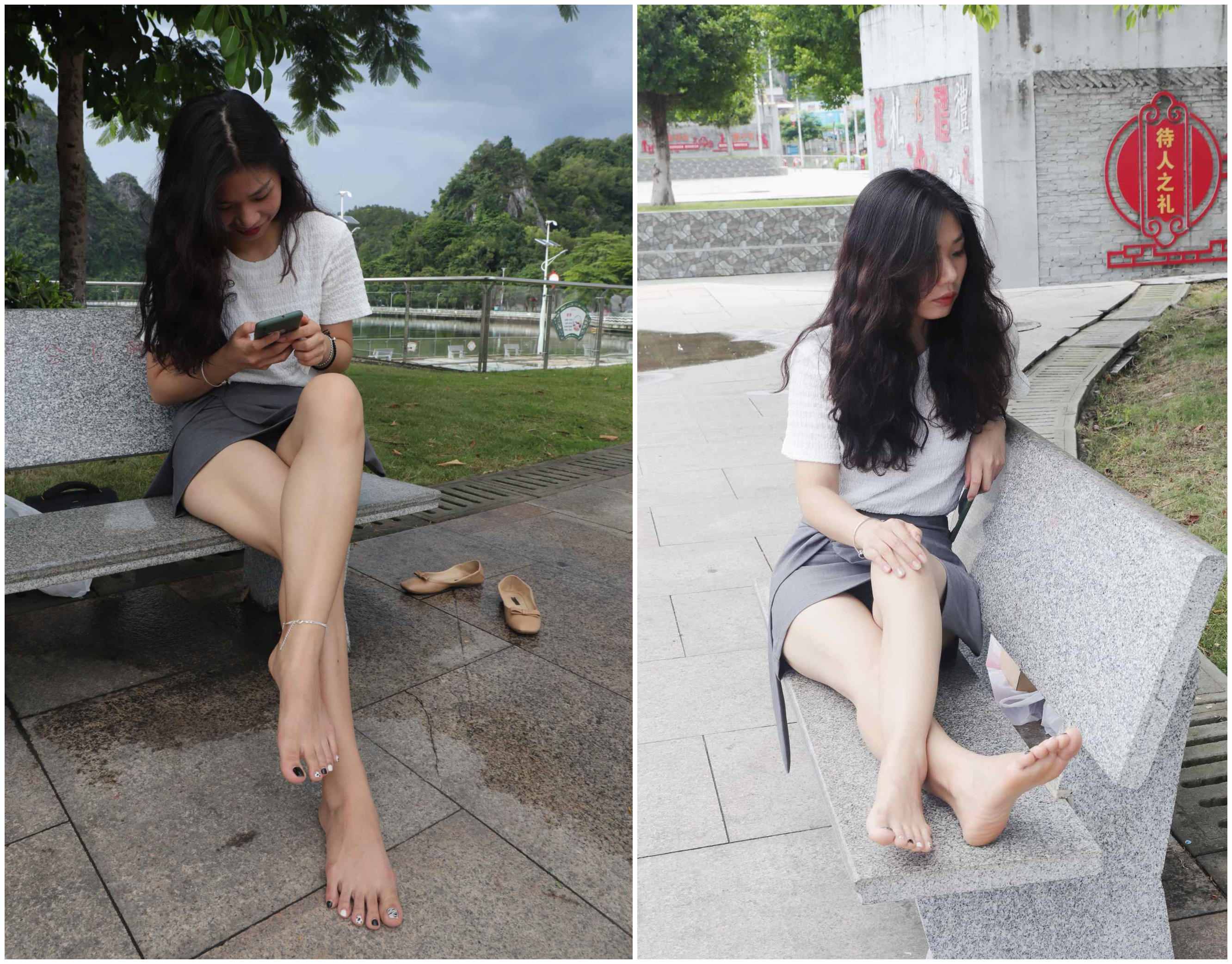 [Pary学生模拍]030 小允的精致美甲美脚