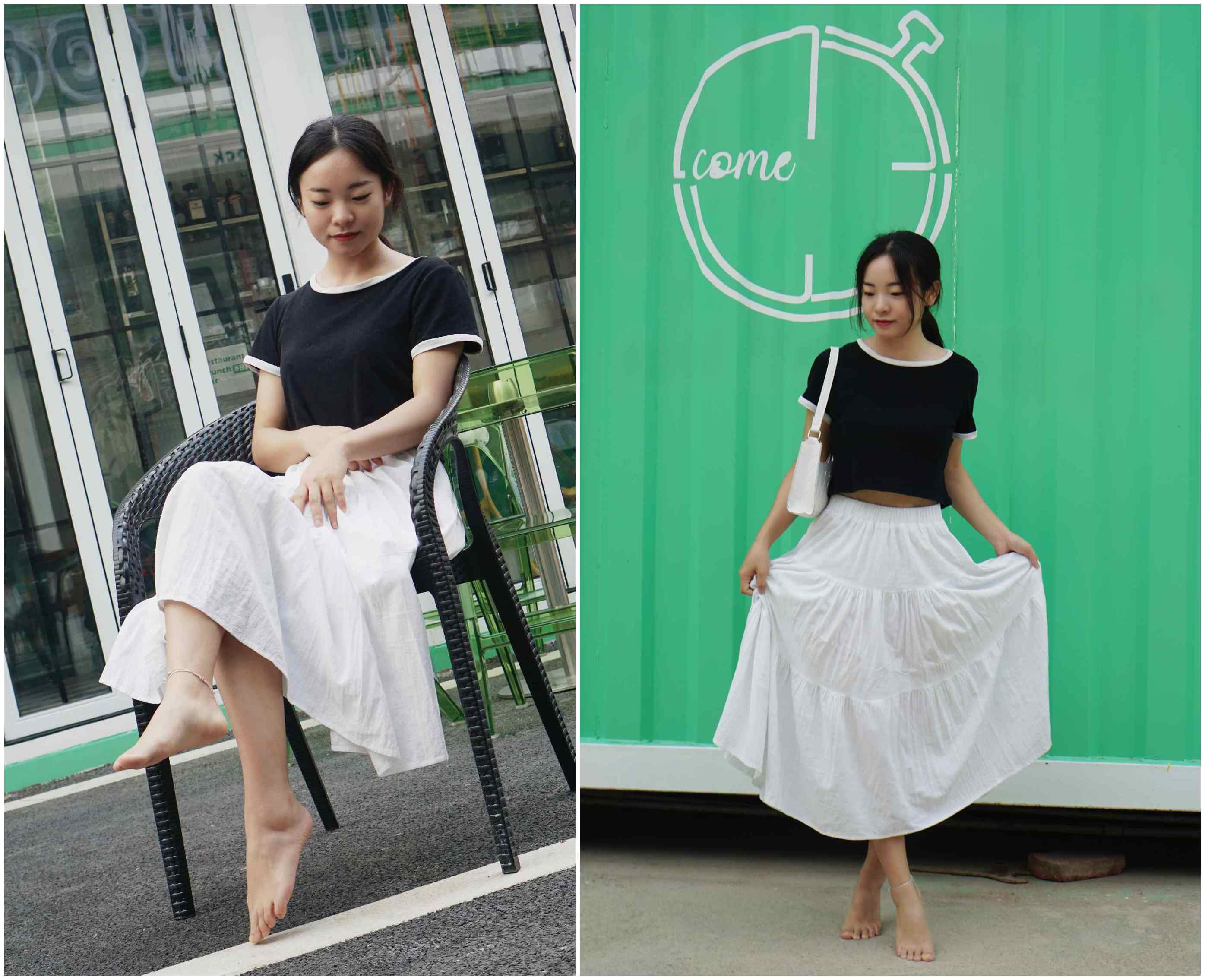 [Pary学生模拍]032 小罗创意园赤脚