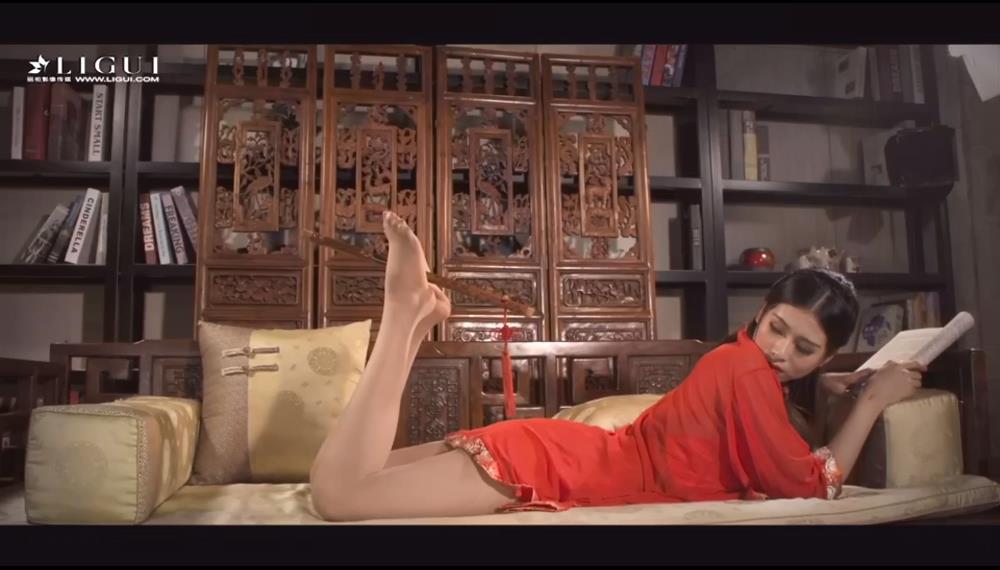 [Ligui丽柜视频]67-模特-温蒂-古装肚兜