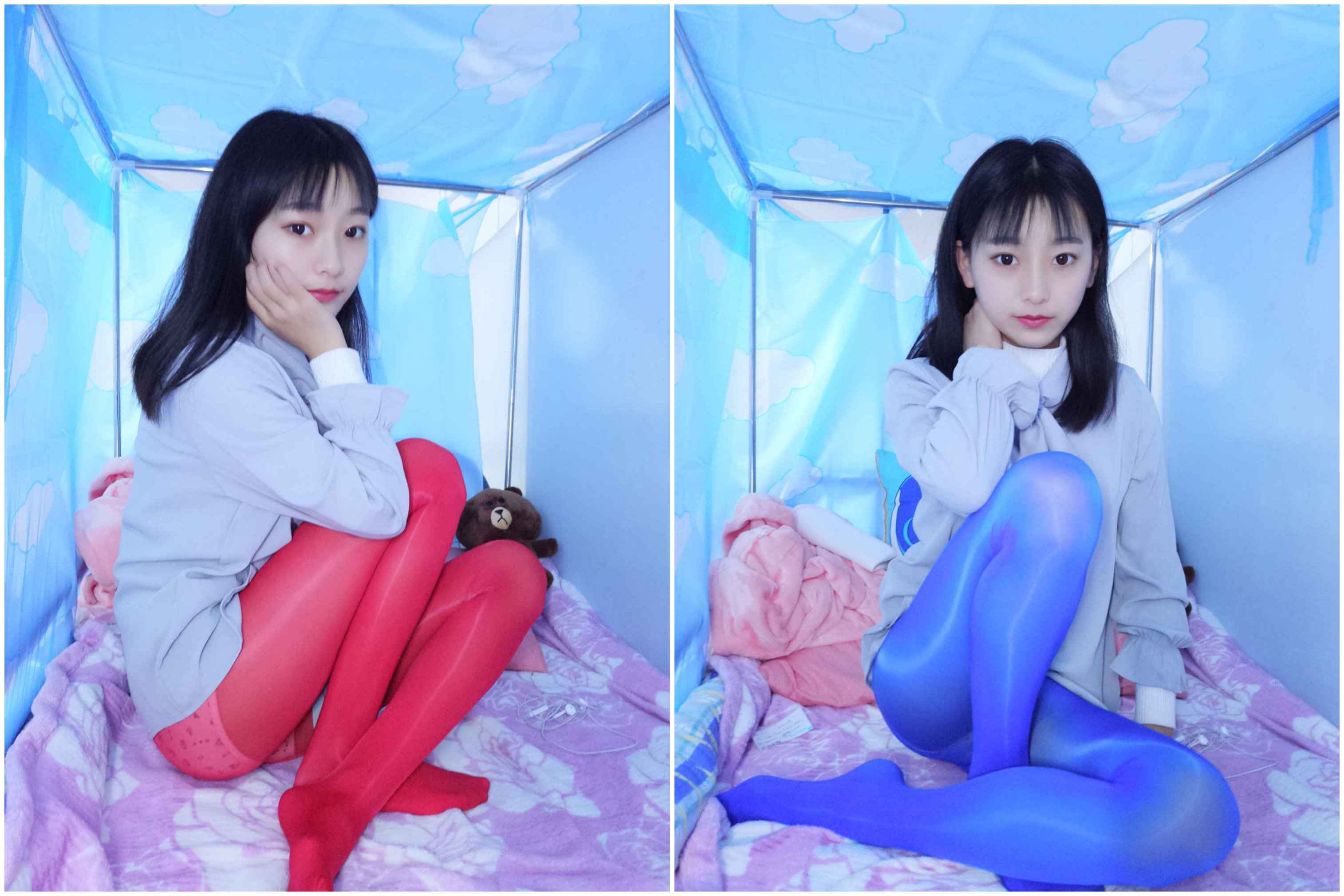 蓓蓓1之彩色丝袜