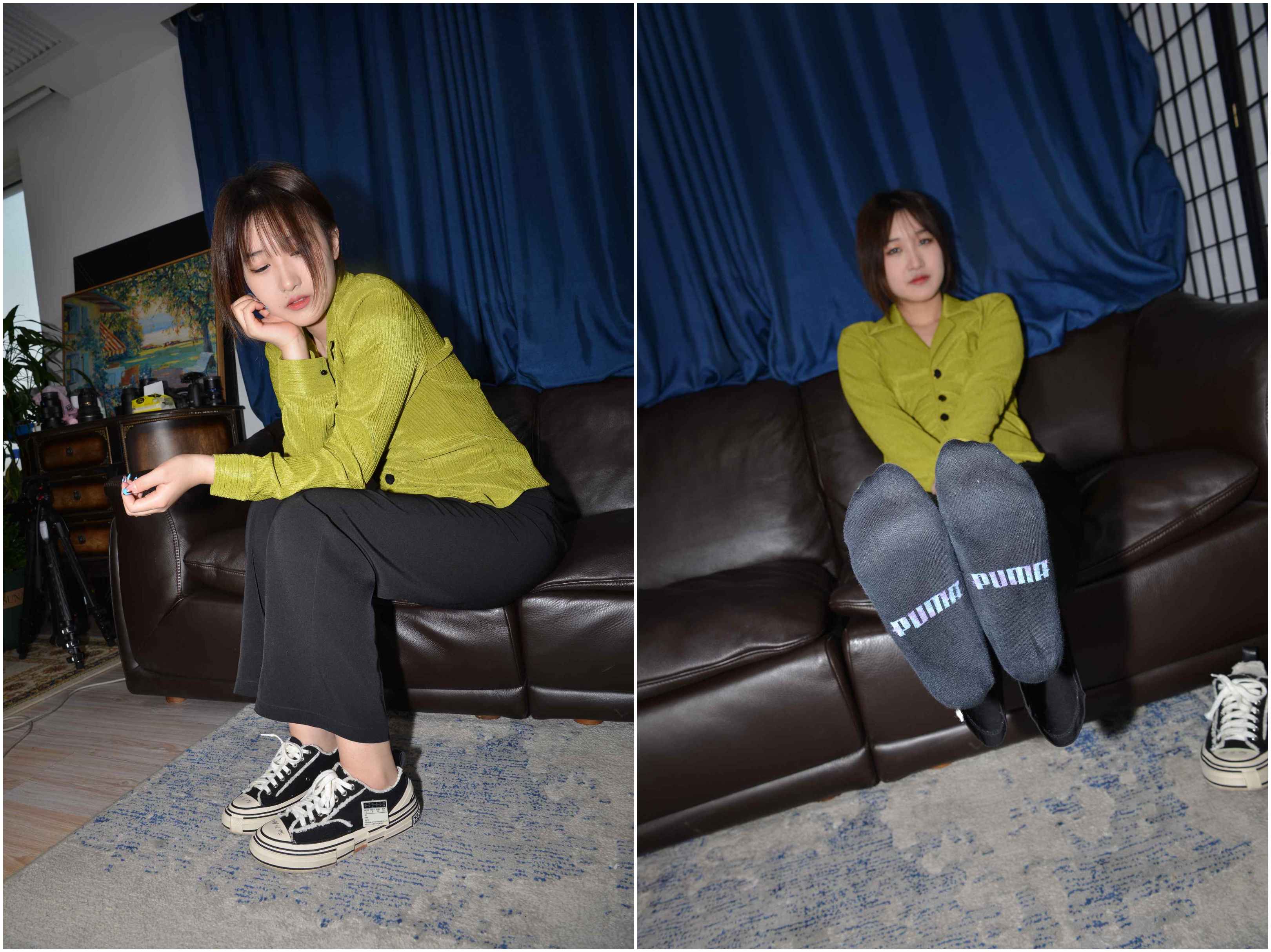 [Sexy Asian Girls Feet] No.002 QIQI的性感的40码裸足大脚丫