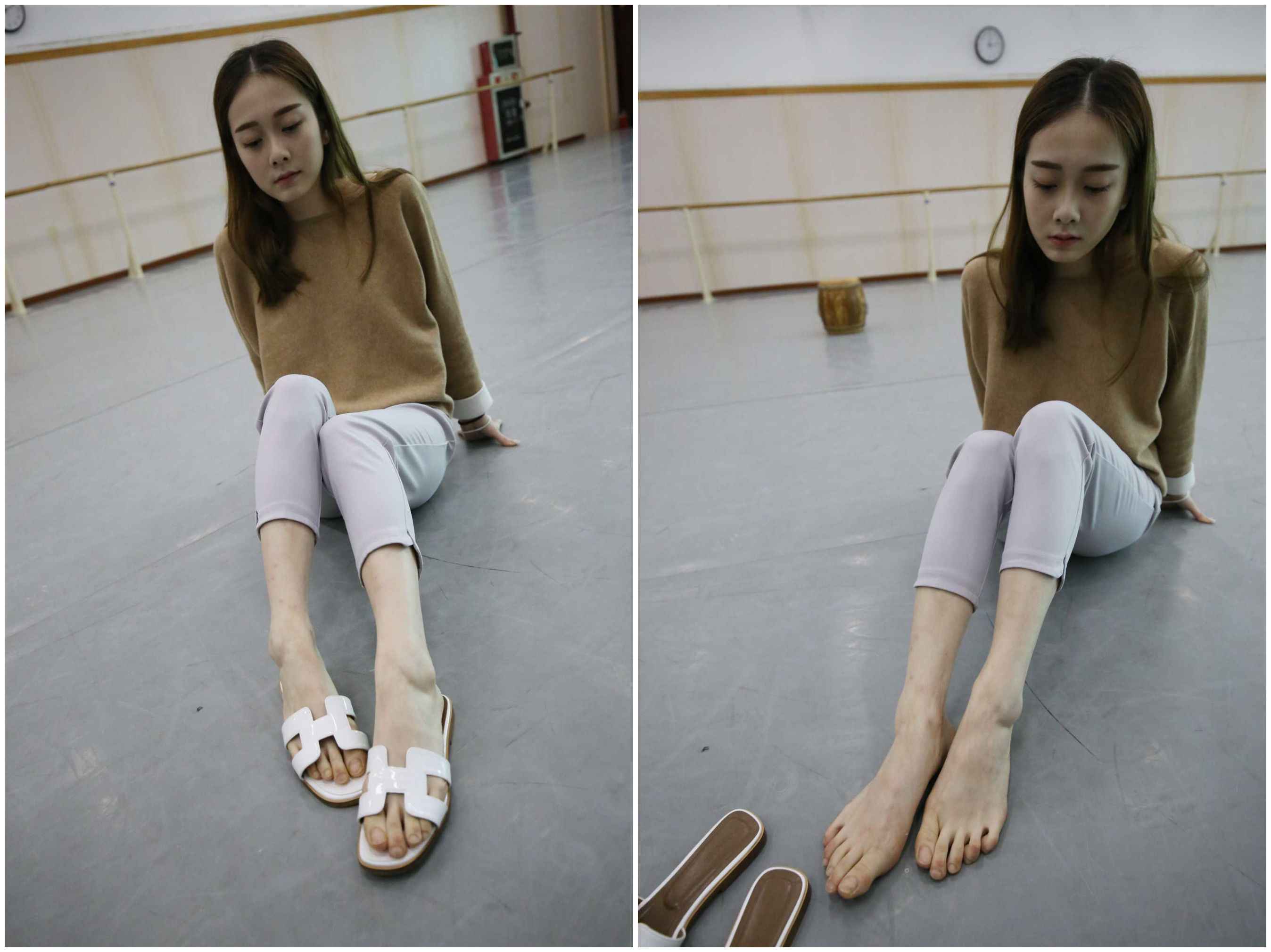 [大西瓜爱牙膏]休闲裤少女