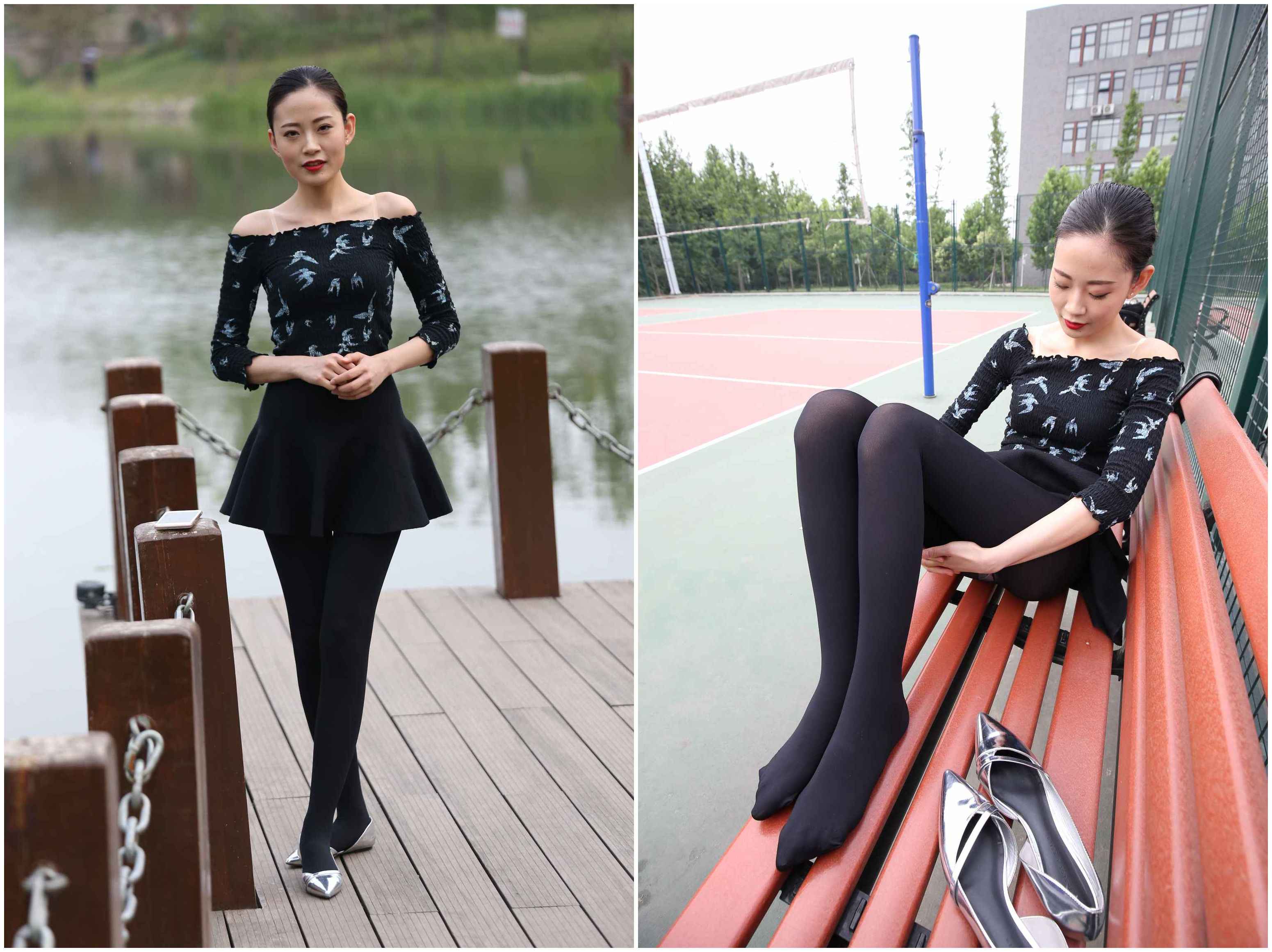 [大西瓜爱牙膏]空姐黑袜