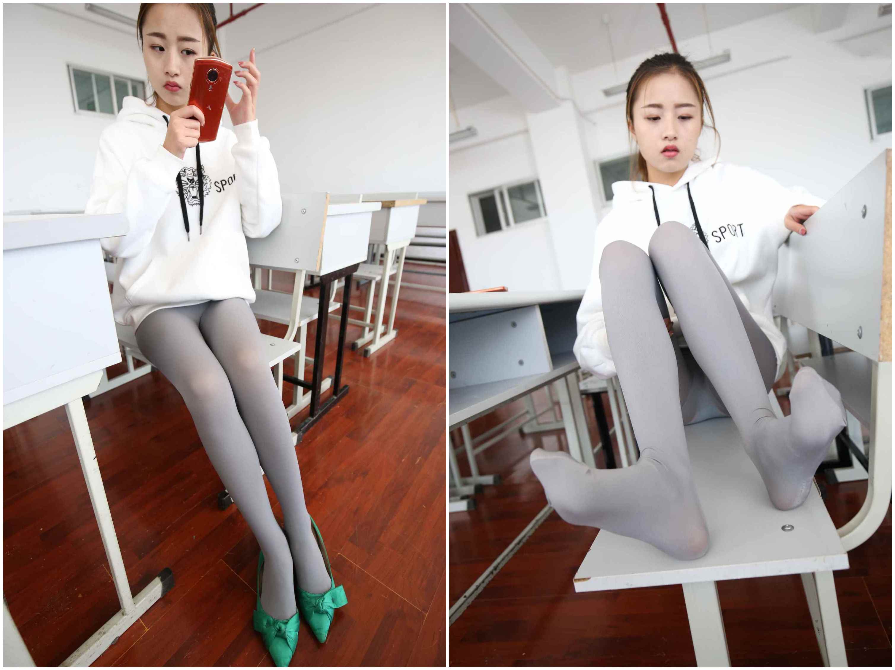 [大西瓜爱牙膏]模特1 灰丝热